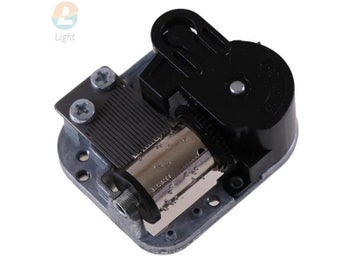 Listing 6 of 10 for 7 Songs Mechanical DIY Windup Music Box Sankyo Movement Screws Key Christmas