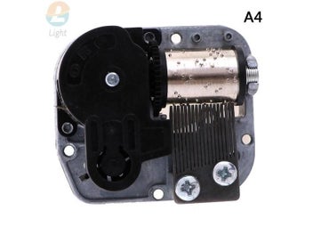 Listing 7 of 10 for 7 Songs Mechanical DIY Windup Music Box Sankyo Movement Screws Key Christmas