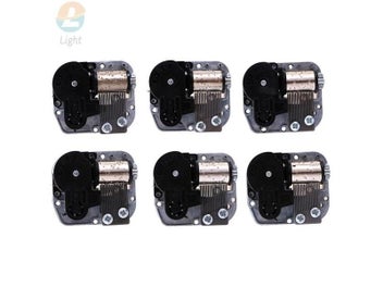 Listing 8 of 10 for 7 Songs Mechanical DIY Windup Music Box Sankyo Movement Screws Key Christmas