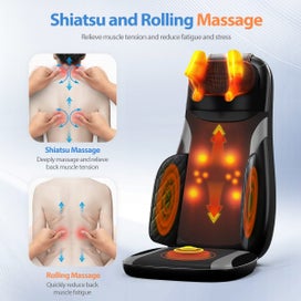 Listing 7 of 14 for Electric Massage Chair Cushion Seat Pad