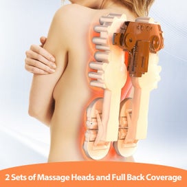 Listing 7 of 14 for Electric Massage Chair Cushion Seat Foot Massager