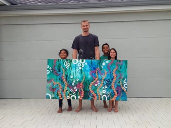 Listing 9 of 10 for 1.2m long - Galactic euphoria energy - by Yanoosh