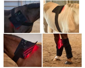 Listing 7 of 12 for Red Light Therapy Wrap Equine Horse - 120 Bulb - Red 660nm & IR 850nm - 40x40cm