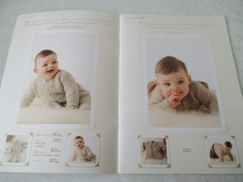 Listing 2 of 8 for Baby Knitting Pattern Book - Cleckheaton Baby Book