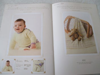 Listing 6 of 8 for Baby Knitting Pattern Book - Cleckheaton Baby Book