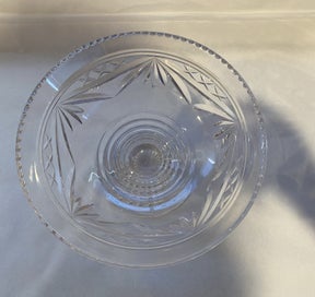 Listing 4 of 8 for SALE! Stuart Pedestal Crystal Bowl - Gorgeous