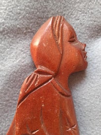 Listing 9 of 13 for Carved Wooden Asian Couple