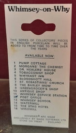 Listing 4 of 4 for WADE WHIMSEY POST OFFICE. WHIMSEY-ON-WHY SERIES . MINT UNSOLD ON CARD. LOT 2