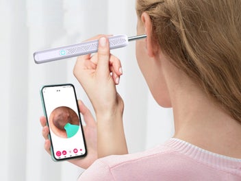 Listing 2 of 4 for 8Pcs Ear Cleaner Ear Wax Remover Pick Ear Removal Tool Camera Visual Scoop White