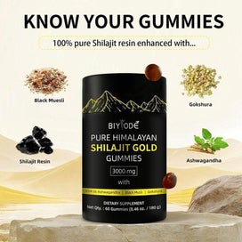 Listing 4 of 11 for Himalayan Shilajit Gummies Clearance