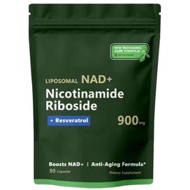 Listing 4 of 8 for NAD+ Supplement for-Anti-Aging, Energy,Focus /Nicotinamide Riboside Resveratrol