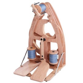 Listing 1 of 4 for Ashford Joy Spinning Wheel 2 Double Treadle with carry bag