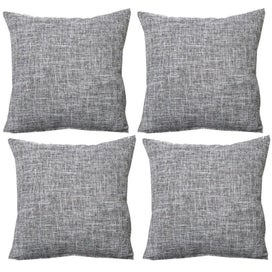 Listing 3 of 8 for Linen Throw Pillow Cover - 4 Packs