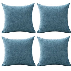 Listing 5 of 8 for Linen Throw Pillow Cover - 4 Packs