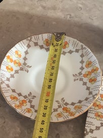 Listing 10 of 14 for 3 Pcs Cup & saucers Plant Tuscan 1930s FINE ENGLISH BONE CHINA, Made in England