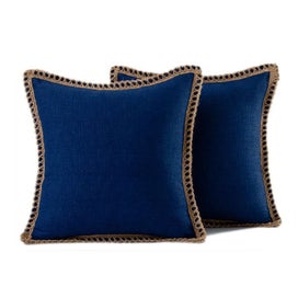 Listing 3 of 4 for Thread Stitching Edges Throw Pillow Cover - 2 Packs