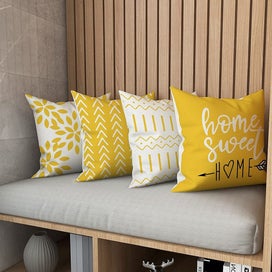 Listing 2 of 7 for Throw Pillow Cover - 4 Packs