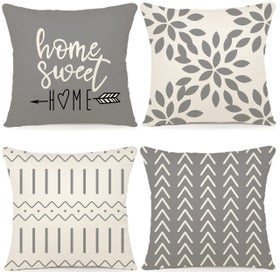 Listing 5 of 7 for Throw Pillow Cover - 4 Packs
