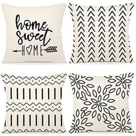 Listing 6 of 7 for Throw Pillow Cover - 4 Packs