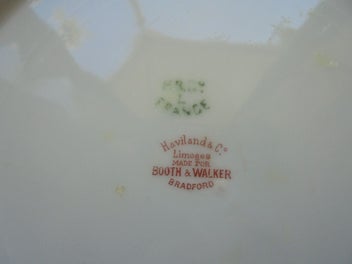 Listing 6 of 6 for Gorgeous Limoges china display plate - lunch plate size