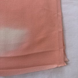Listing 17 of 17 for Vintage Japanese Silk Pink Cloud Old Kimono Panels X2 Fabric Pieces