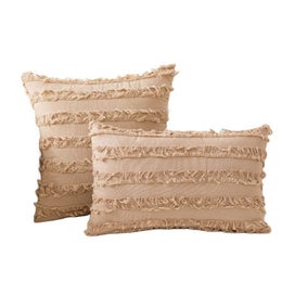 Listing 7 of 8 for Jacquard Pattern Throw Pillow Cover - 2 Packs
