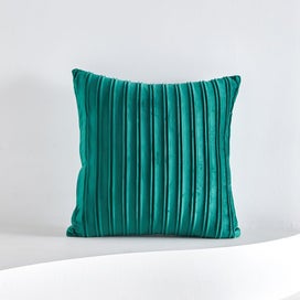 Listing 4 of 8 for Dutch Velvet Striped Pleated Throw Pillow Cover - 2 Packs