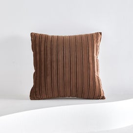 Listing 8 of 8 for Dutch Velvet Striped Pleated Throw Pillow Cover - 2 Packs