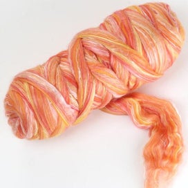 Listing 3 of 3 for Ashford Silk / Merino - 100gm Bag 100 Saffron