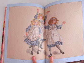 Listing 8 of 19 for **KATE GREENAWAY CROSS STITCH DESIGNS - JULIE HASLER - OVER 30 SUPERB GIFT