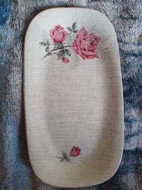 Listing 1 of 6 for J&G Meakin - 'Maid of Honor' Rose Plate