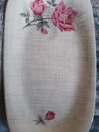 Listing 2 of 6 for J&G Meakin - 'Maid of Honor' Rose Plate