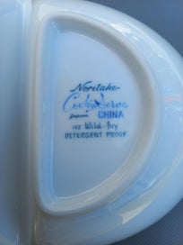 Listing 4 of 7 for NORITAKE - Wild Ivy Porcelain (102) - Divided Serving Dish - Vintage