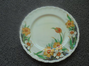 Listing 1 of 3 for Gorgeous vintage English lunch plate 'Dolores' by Grindley