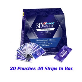 Listing 1 of 7 for 3D White Teeth Whitestrips Luxe Professional Effect Treatments Original Oral ...