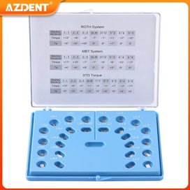 Listing 7 of 7 for AZDENT Dental Orthodontic Brackets Self-Ligating Braces Inserted Crimpable Mo...