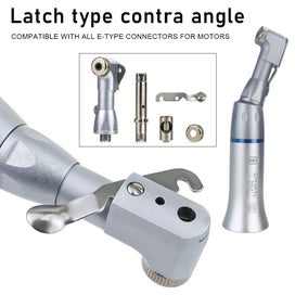Listing 3 of 7 for Dental Low Speed Handpiece Kits 203C 2/4 Hole Air Motor Contra Angle Straight...