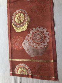 Listing 2 of 17 for Vintage Japanese Woven Silk Fabric Piece