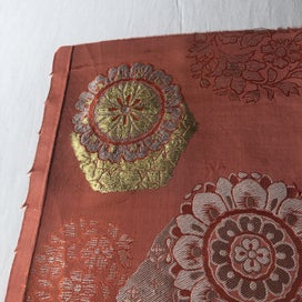 Listing 11 of 17 for Vintage Japanese Woven Silk Fabric Piece