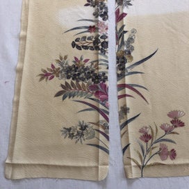 Listing 4 of 17 for Vintage Kimono Silk Panels X2 Fabric Pieces