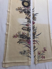Listing 11 of 17 for Vintage Kimono Silk Panels X2 Fabric Pieces