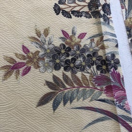 Listing 16 of 17 for Vintage Kimono Silk Panels X2 Fabric Pieces