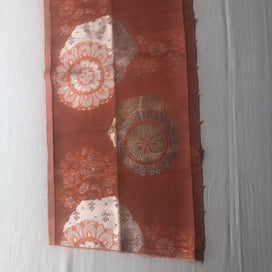 Listing 10 of 20 for Vintage Japanese Woven Silk Obi Fabric Piece Upholstery