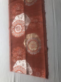 Listing 11 of 20 for Vintage Japanese Woven Silk Obi Fabric Piece Upholstery