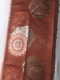 Listing 18 of 20 for Vintage Japanese Woven Silk Obi Fabric Piece Upholstery