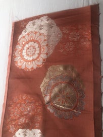 Listing 19 of 20 for Vintage Japanese Woven Silk Obi Fabric Piece Upholstery