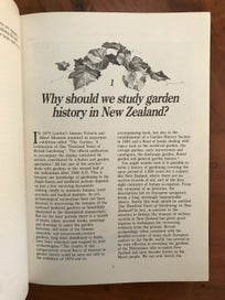 Listing 7 of 19 for 1,000 YEARS OF GARDENING IN NEW ZEALAND - *SIGNED BY AUTHOR HELEN LEACH* -