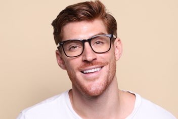 Listing 4 of 5 for Full Rim Square Brown SmartBuy Collection Cest CP112E 54 Fashion Unisex