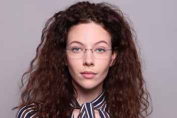 Listing 4 of 6 for Rimless Rectangle Red SmartBuy Collection Bethanana TTGV01 009 52 Fashion Unisex