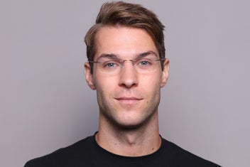 Listing 5 of 6 for Rimless Rectangle Red SmartBuy Collection Bethanana TTGV01 009 52 Fashion Unisex